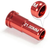 CNC Aluminum Double O-Ring Air Seal Nozzle 21.00mm for AEG